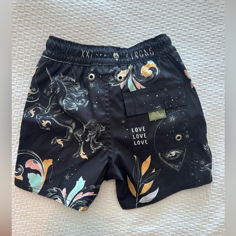 AGUA BENDITA BOYS SWIM SHORTS NICK MARE NWT - Picture 11 of 16